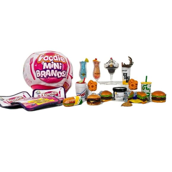 5 Surprise Foodie Mini Brands 15 Piece Bundle Set - Picture 3 of 14